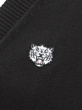 Kenzo Black Tiger Logo Cardigan for Men - Fall/Winter 2025 - On Sale - Uomo | Lidia Shopping