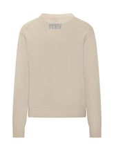 Kenzo Beige Sweater with Tiger Embroidery - Kenzo | Lidia Shopping