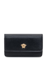 Versace Leather Key Holder with Medusa - Fall/Winter 2025 - On Sale - Uomo | Lidia Shopping