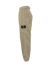Pantaloni Stone Island in Cotone Beige - Fall/Winter 2025 - On Sale - Uomo | Lidia Shopping