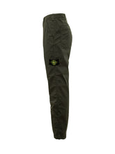 Pantaloni Stone Island in Cotone Verde - Fall/Winter 2025 - On Sale - Uomo | Lidia Shopping