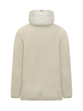 Herno Cardigan in Maglia con Cappuccio Imbottito - Abbigliamento Uomo | Lidia Shopping