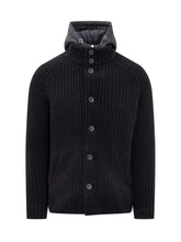 Herno Black Knitted Cardigan - Fall/Winter 2025 - On Sale - Uomo | Lidia Shopping