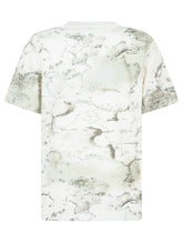 Stone Island Kids T-Shirt Bianca con Stampa Astratta - Fall/Winter 2025 - On Sale - Bambino | Lidia Shopping