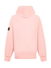 Stone Island Kids Felpa Rosa con Cappuccio e Logo - Fall/Winter 2025 - On Sale - Bambino | Lidia Shopping