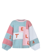 Stella McCartney Kids Maglione Patchwork Multicolor - Fall/Winter 2025 - On Sale - Bambino | Lidia Shopping
