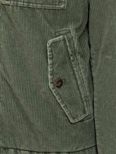 Fay Giacca in Velluto Verde con Collo Alto e Zip - Fall/Winter 2025 - On Sale - Uomo | Lidia Shopping