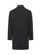 Fay Cappotto Nero con Pannello Interno Trapuntato - Fall/Winter 2025 - On Sale - Uomo | Lidia Shopping