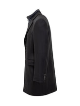 Fay Cappotto Nero con Pannello Interno Trapuntato - Fall/Winter 2025 - On Sale - Uomo | Lidia Shopping