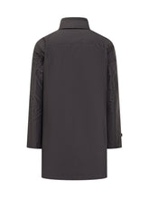 Fay Cappotto Nero con Collo Classico e Bottoni - Fall/Winter 2025 - On Sale - Uomo | Lidia Shopping