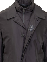 Fay Cappotto Nero con Collo Classico e Bottoni - Fall/Winter 2025 - On Sale - Uomo | Lidia Shopping