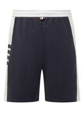 Thom Browne Navy Cotton Shorts - Fall/Winter 2025 - On Sale - Uomo | Lidia Shopping