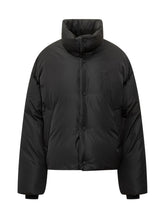 Piumino Nero Ami Paris con Logo Cuore - Ami Alexandre Mattiussi | Lidia Shopping