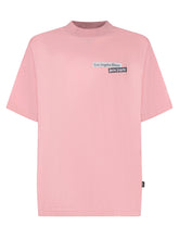 Palm Angels Pink Los Angeles Times T-shirt - Palm Angels | Lidia Shopping