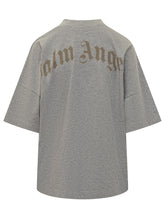 Palm Angels grey oversized T-shirt - Palm Angels | Lidia Shopping