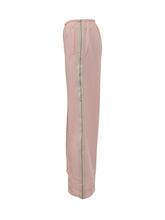 Palm Angels Pink Pants with Side Stripes - Palm Angels | Lidia Shopping