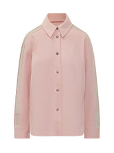 Palm Angels Pink Jacket with Side Stripes - Palm Angels | Lidia Shopping