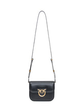 Pinko Borsa Love Mini Icon in Pelle Nera - Borse A Spalla Donna | Lidia Shopping