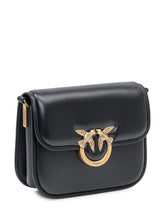 Pinko Borsa Love Mini Icon in Pelle Nera - Borse A Spalla Donna | Lidia Shopping