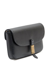 Pinko Saddle Flat Black Leather - Pinko | Lidia Shopping