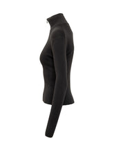 Maglia nera Courrèges a collo alto - Courreges | Lidia Shopping