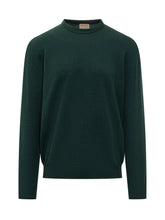 Pure Wool Crewneck Sweater Woolrich - Fall/Winter 2025 - On Sale - Uomo | Lidia Shopping