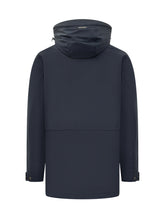 Woolrich Blue Soft Shell Coat - Fall/Winter 2025 - On Sale - Uomo | Lidia Shopping