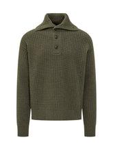 Sweater with Collar and Buttons Woolrich - Fall/Winter 2025 - On Sale - Uomo | Lidia Shopping