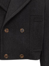 Lanvin Short Peacoat in Lana - Fall/Winter 2025 - On Sale - Uomo | Lidia Shopping