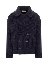 Lanvin Knit Peacoat in Lana - Fall/Winter 2025 - On Sale - Uomo | Lidia Shopping