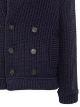 Lanvin Knit Peacoat in Lana - Fall/Winter 2025 - On Sale - Uomo | Lidia Shopping