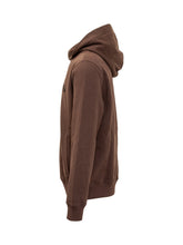 Lanvin Felpa con Cappuccio Marrone e Logo Ricamato - Fall/Winter 2025 - On Sale - Uomo | Lidia Shopping