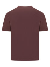 Lanvin T-shirt Bordeaux Logo Ricamato Uomo - Fall/Winter 2025 - On Sale - Uomo | Lidia Shopping