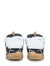 Lanvin Sneakers Curb in Pelle e Mesh Nere - Fall/Winter 2025 - On Sale - Uomo | Lidia Shopping