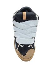 Lanvin Sneakers Curb in Pelle e Mesh Nere - Fall/Winter 2025 - On Sale - Uomo | Lidia Shopping
