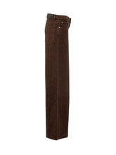 Stella McCartney Brown Wide-Leg Pants - Promo Extra 10% | Lidia Shopping