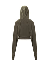 Stella McCartney Green Cropped V-Neck Sweater - Promo Extra 10% | Lidia Shopping