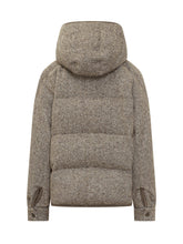 Brunello Cucinelli Piumino Marrone con Cappuccio - Brunello Cucinelli | Lidia Shopping