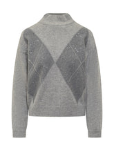 Peserico Maglia con Motivo a Rombi e Dettagli Luminosi - Peserico | Lidia Shopping