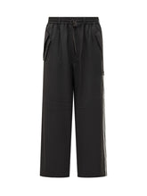 Black Wide-Leg Pants with Side Stripes Y-3 - Fall/Winter 2025 - On Sale - Uomo | Lidia Shopping