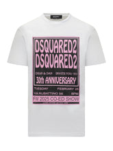Dsquared2 White Anniversary Logo T-Shirt - Dsquared2 | Lidia Shopping