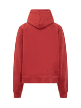 Dsquared2 Red Hoodie with Logo Print - Dsquared2 | Lidia Shopping