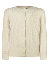 Polo Ralph Lauren Kids Cardigan in Maglia Cables Crema - Fall/Winter 2025 - On Sale - Bambino | Lidia Shopping