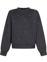 Polo Ralph Lauren Kids Felpa Nera con Ricami Logo - Fall/Winter 2025 - On Sale - Bambino | Lidia Shopping