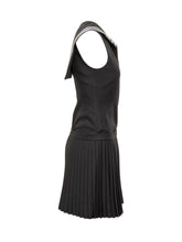 Black Short Dress with Sailor Collar Coperni - Coperni | Lidia Shopping