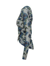 Coperni Floral Print Top with Side Buckle - Coperni | Lidia Shopping