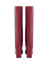 Coperni Bridge Bordeaux Leather Boots - Coperni | Lidia Shopping