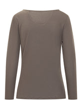 Maglia manica lunga taupe Purotatto - Promo Extra 10% | Lidia Shopping