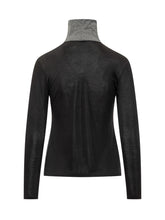 Dolcevita Nero con Collo Lurex PURO TATTO - Promo Extra 10% | Lidia Shopping