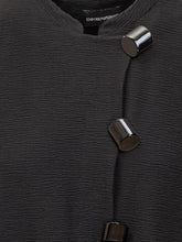 Emporio Armani Women s Black Jacket with Decorative Buttons - Emporio Armani | Lidia Shopping